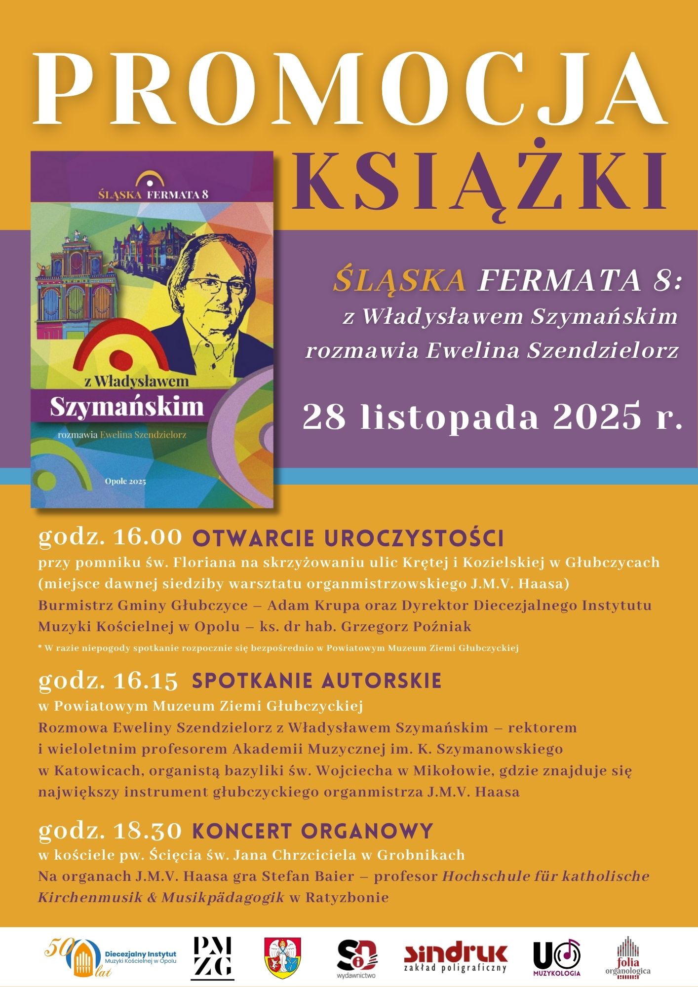 Zaproszenie na promocję książki:” Śląska Fermata 8”