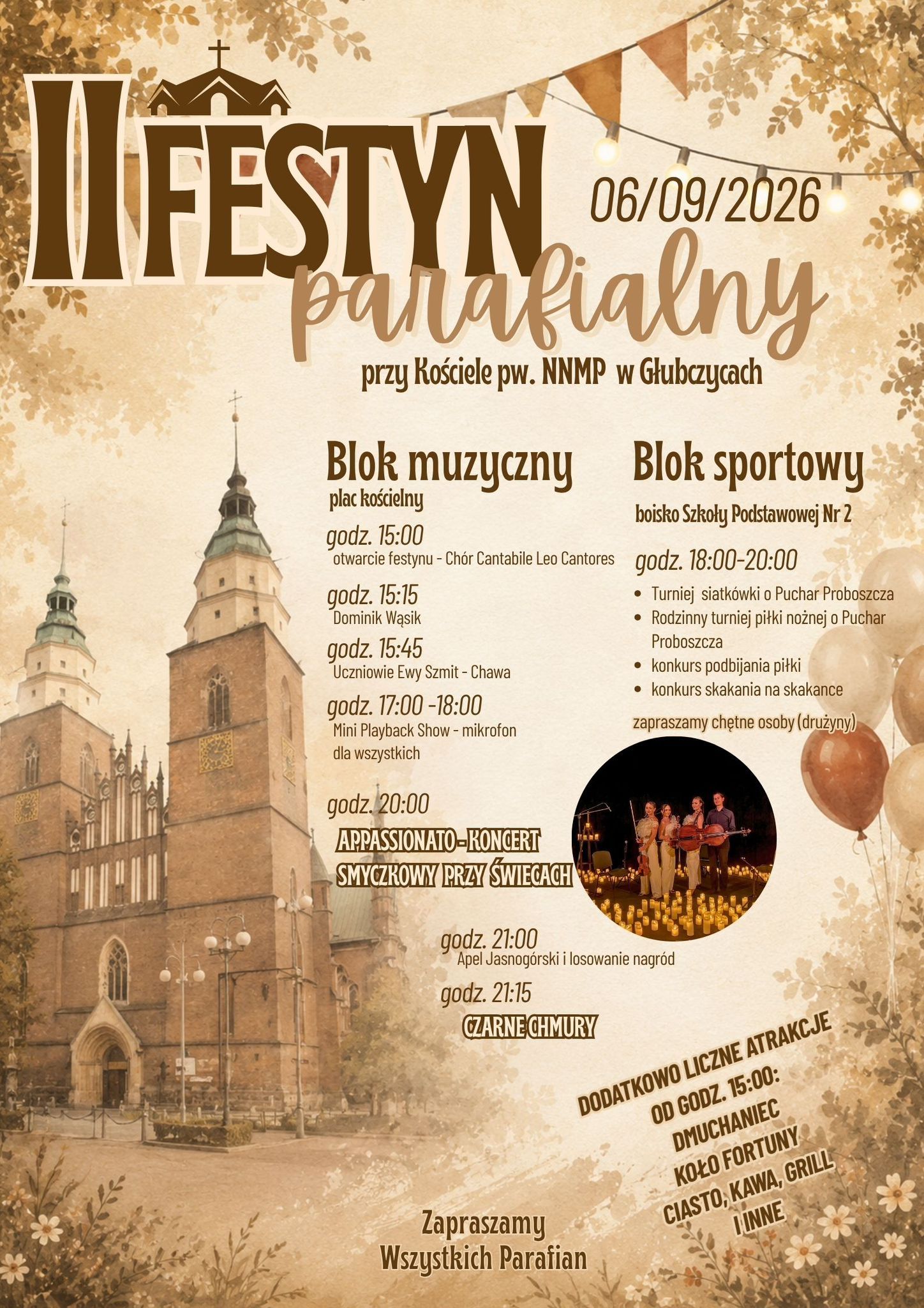 Zapraszamy na Festyn Parafialny